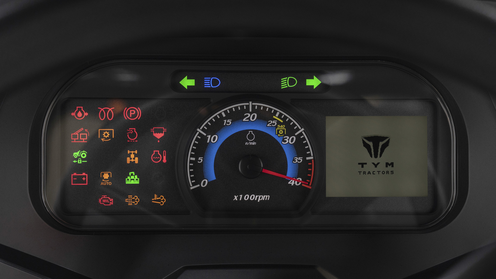 4. Digital instrument panel