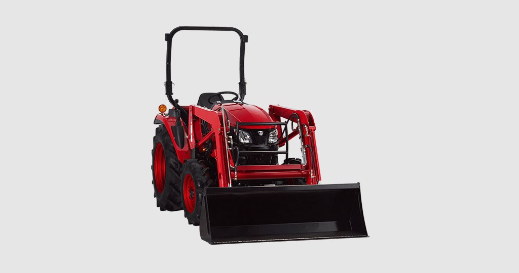 1. Optional loader with high lift capacity