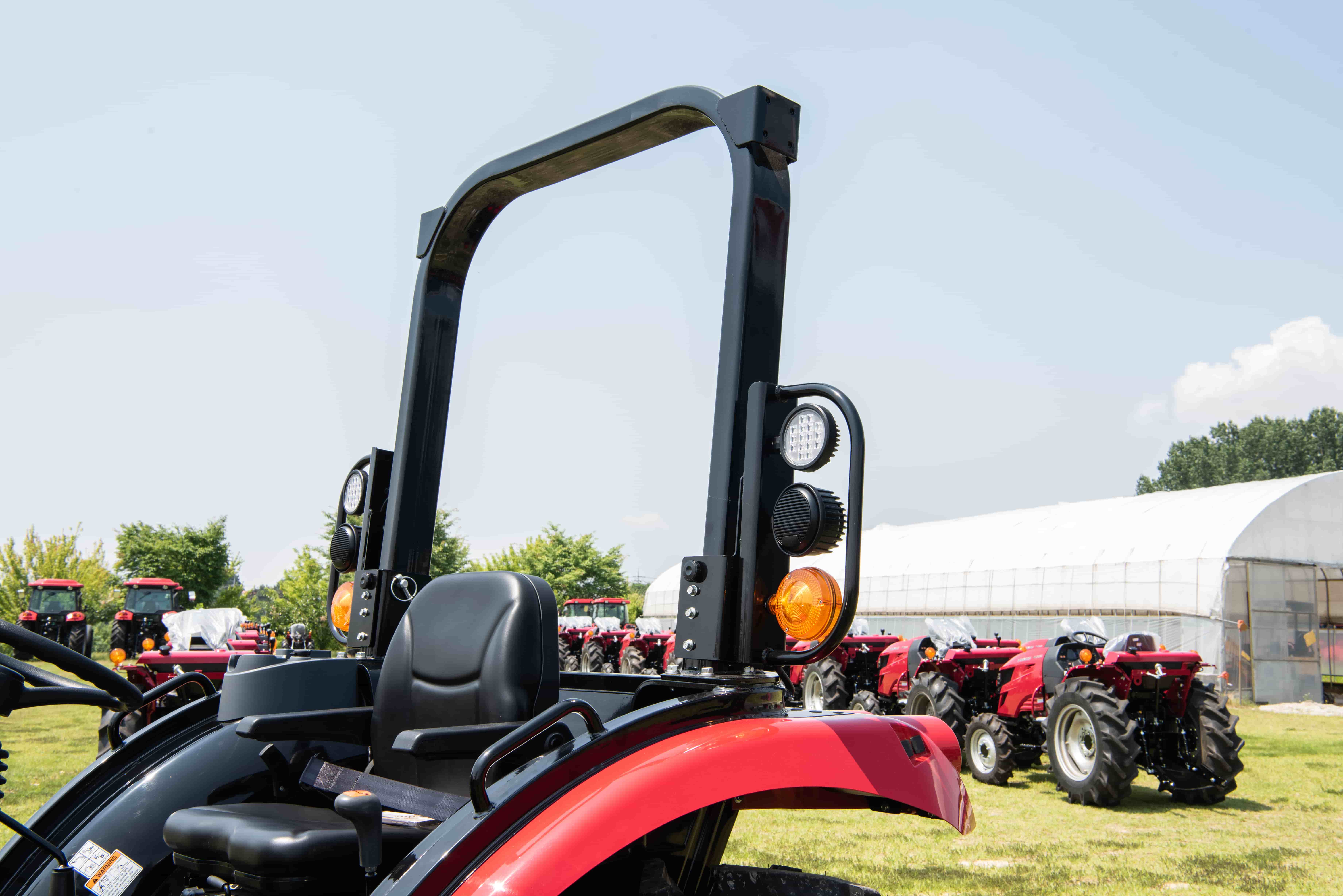 5. Foldable ROPS or all-season cab