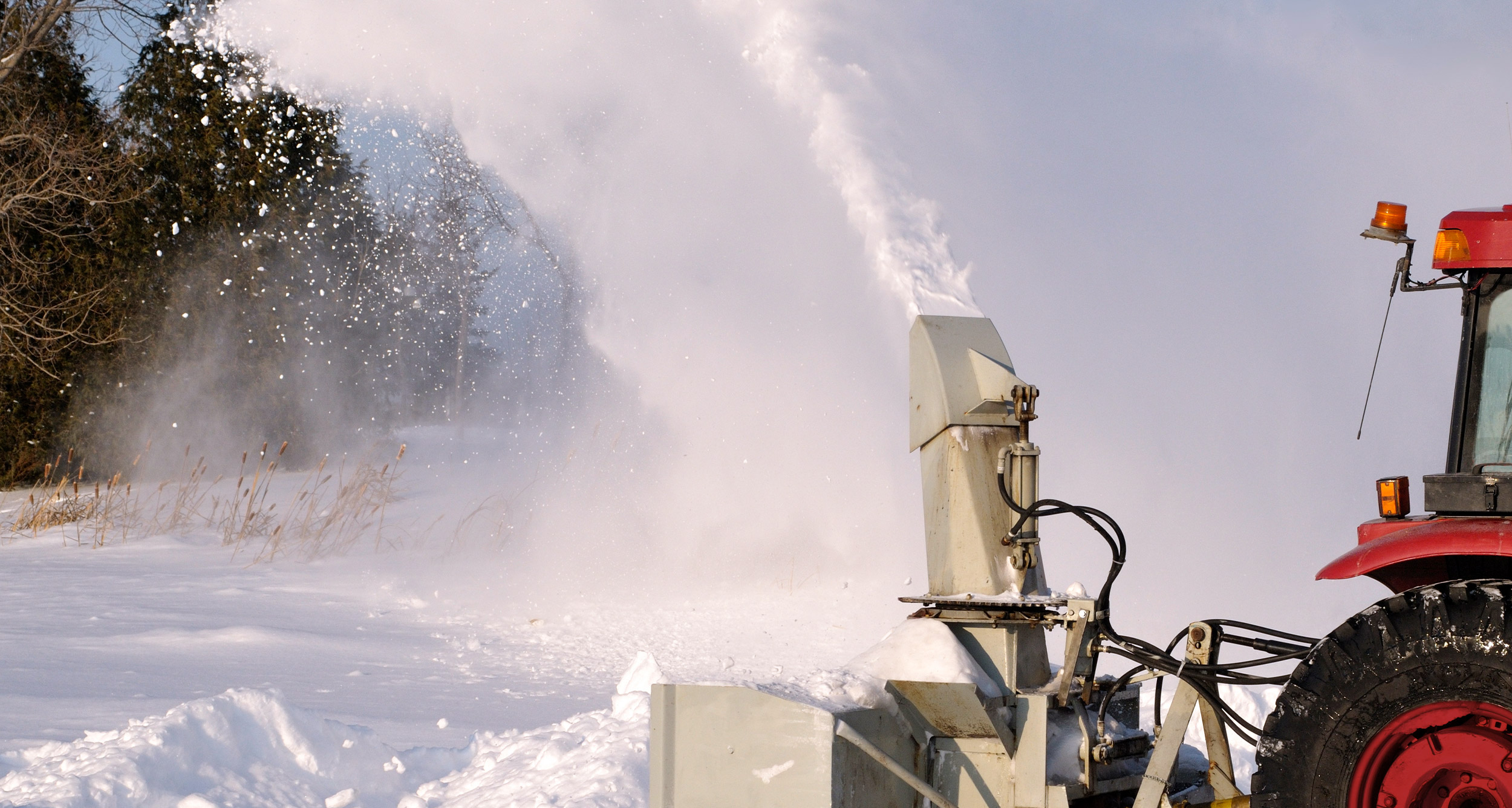 Be winter-ready with a snow blower attachment for your tractor