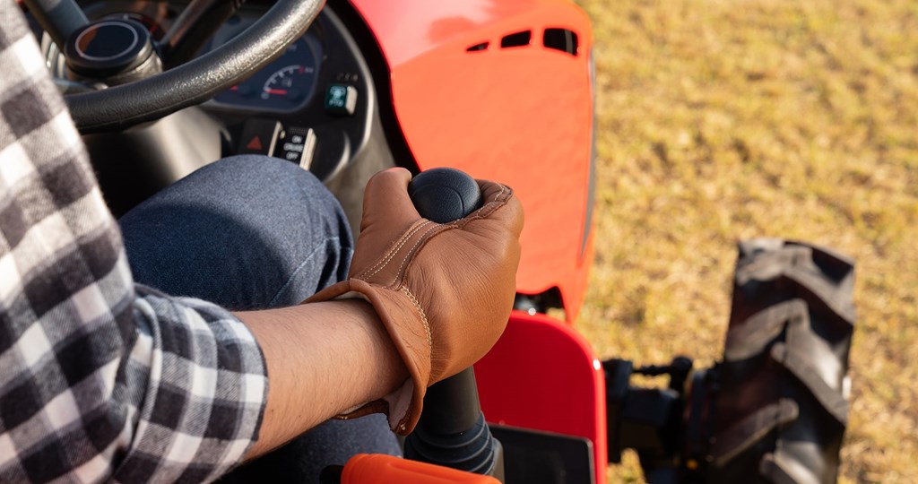 6. Joystick control for front loader