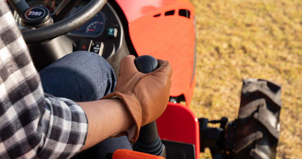 6. Joystick control for front loader