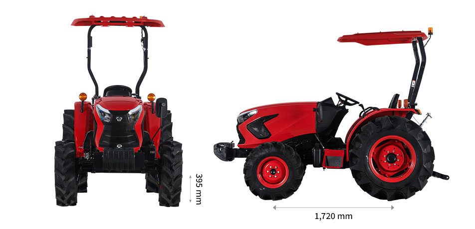 Stable Body Design and High Ground Clearance
