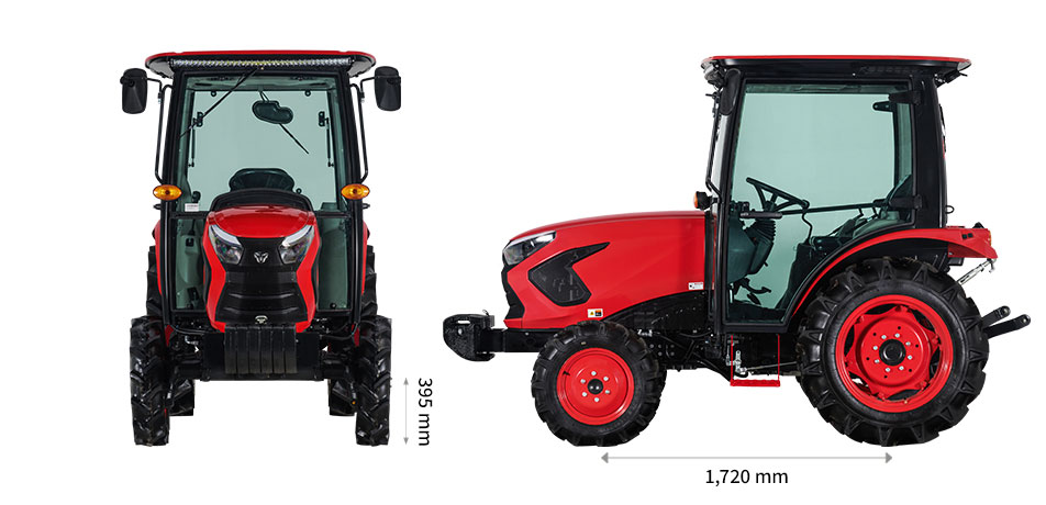 Stable Body Design and High Ground Clearance