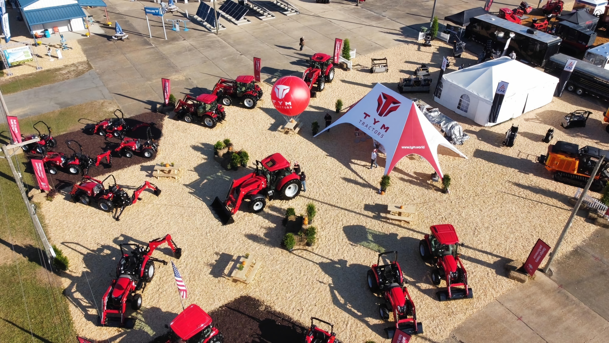 TYM will participate in Sunbelt AG EXPO, GIE+EXPO, the largest agricultural machinery exhibition in North America… With a tractor with innovative technology,
