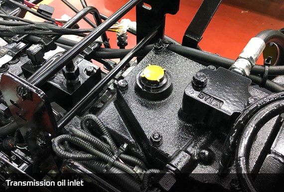 Jauge d huile de transmission Case - IH