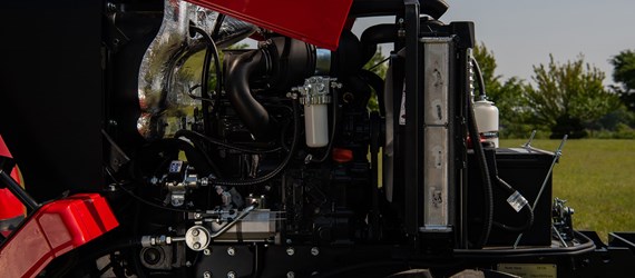 Eco-friendly TYM 3-cylinder Stage V engine